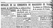 Detalles de la conquista republicana de Masegoso. Peridico CNT: rgano de la Confederacin Regional de Asturias, Len y Palencia (22/03/1937)