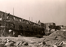 Obras en la calle Mayor. Fotografa de Antonio Faura