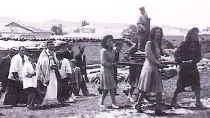 Procesin de San Bernab en la dcada de 1940