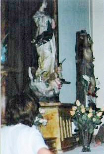 Altar de la Inmaculada en la iglesia de San Martn Obispo, en Masegoso