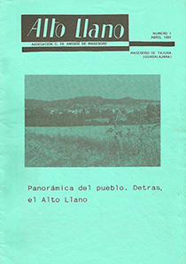 Revista Alto Llano, primera etapa, n. 1