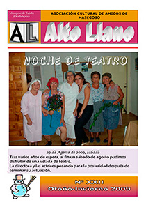 Revista Alto Llano, segunda etapa, n. 22