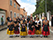 Las masegosanas, de alcarreas, se buscan casa por casa para bailar jotas en las fiestas de San Bernab y San Martn, con La Charanga del To Maroto (22 y 23/08/2008)